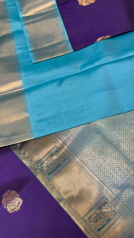 Pure Kanjeevaram silk mark certified saree