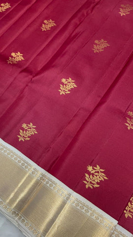 Pure Kanjeevaram silk mark certified saree