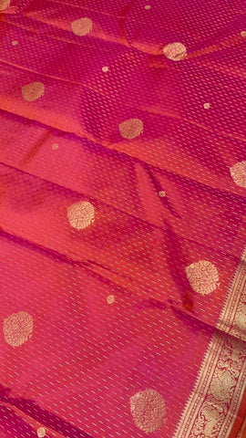Pure Kanjeevaram silk mark certified saree