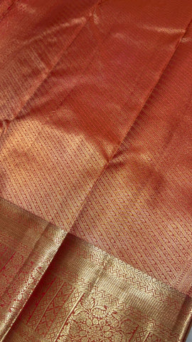 Bridal premium semi Kanchipuram silk saree