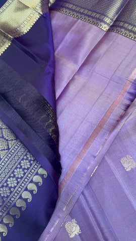 Pure handloom Kanjeevaram silk mark certified saree