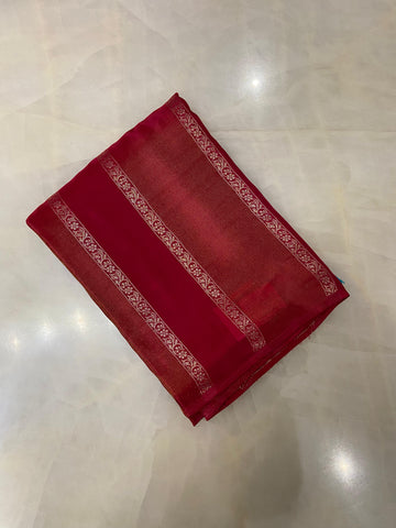 Pure Chinnon Saree