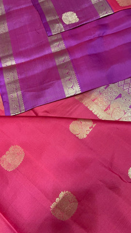 Pure Kanjeevaram silk mark certified saree