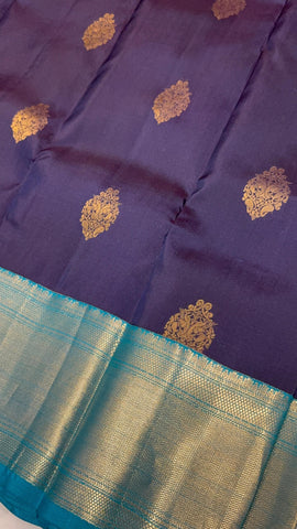 Half mix Kanjeevaram silk saree