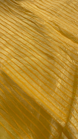 Premium crush organza saree