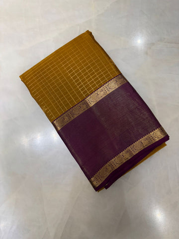 Pure Kanjeevaram silk mark certified saree