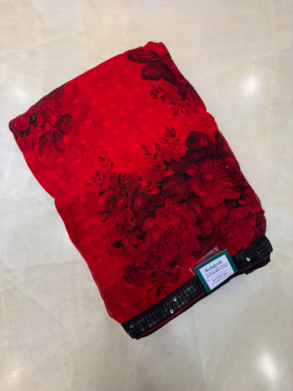 Premium designer dola silk saree