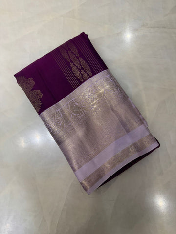 Pure Kanjeevaram silk mark certified saree