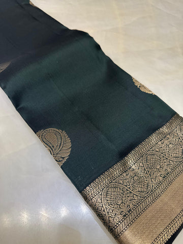Half mix Kanjeevaram silk saree
