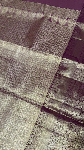 Pure Kanjeevaram Silk Mark Certified Saree