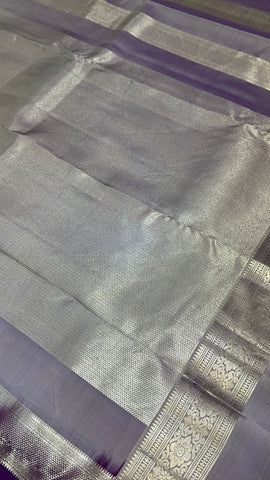 Half mix Kanjeevaram silk saree