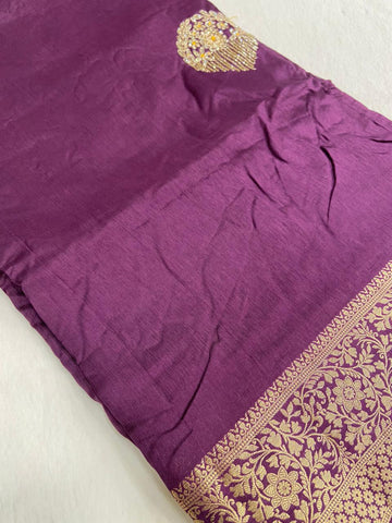 Pure Chinnon Saree