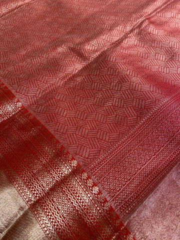 New Concept Jute Finish Premium Semi Kanchipuram Silk