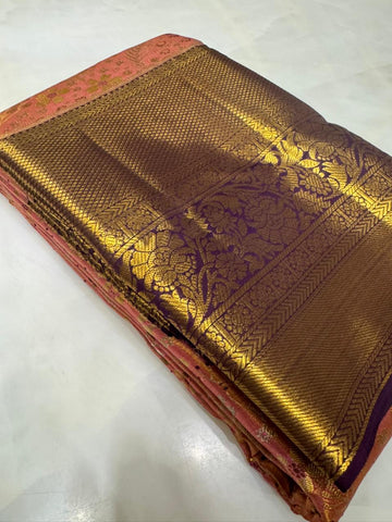 Pure Kanjeevaram Silk Mark Certified Saree