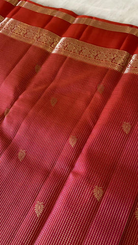 Half mix Kanjeevaram silk saree