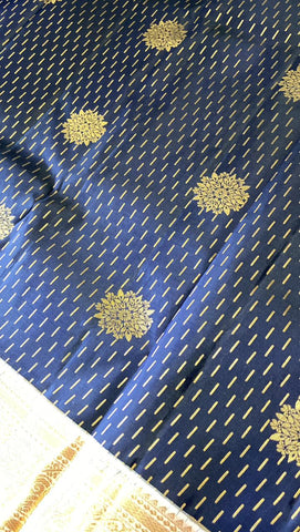 Pure Zari handloom Kanjeevaram silk mark certified saree