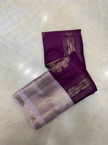 Pure Kanjeevaram silk mark certified saree