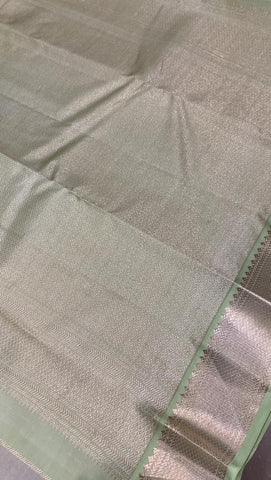 Pure Zari handloom Kanjeevaram silk mark certified saree