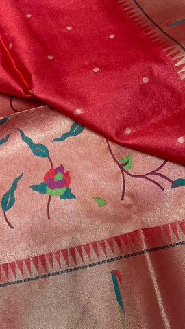 Premium Bagban Paithani saree
