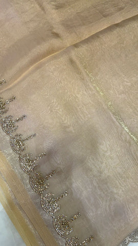 Pure Chinnon Saree