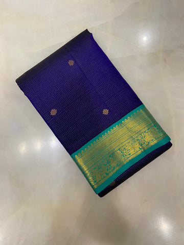 Pure Zari handloom Kanjeevaram silk mark certified saree