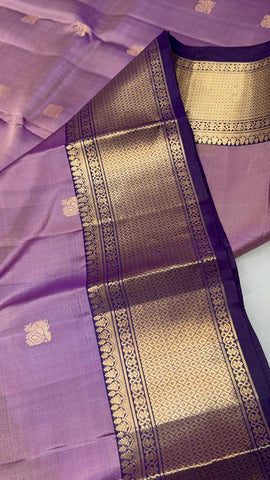 Pure handloom Kanjeevaram silk mark certified saree