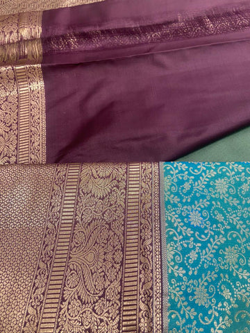 Premium Bridal Semi Kanchipuram Silk Saree