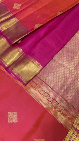 Pure Kanjeevaram silk mark certified saree