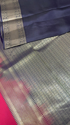 Pure Kanjeevaram silk mark certified saree