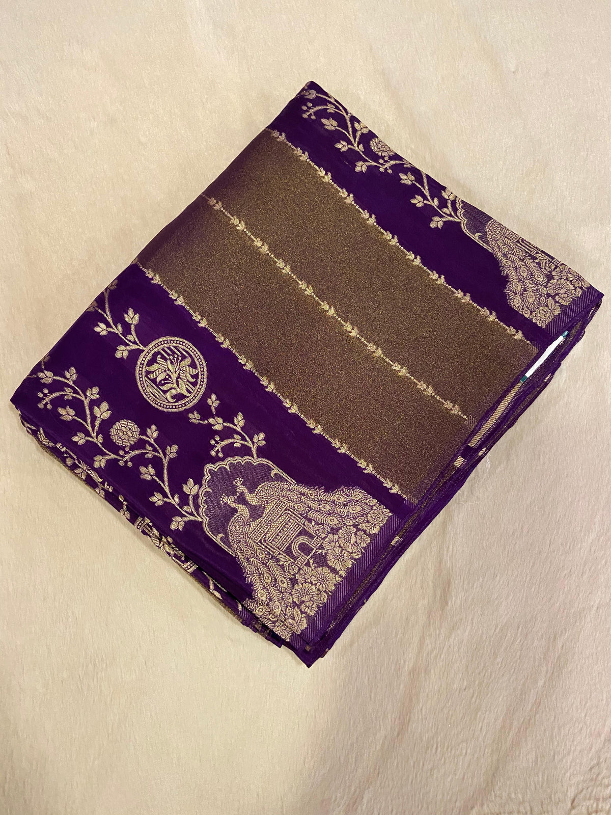 Pure Chinnon Saree