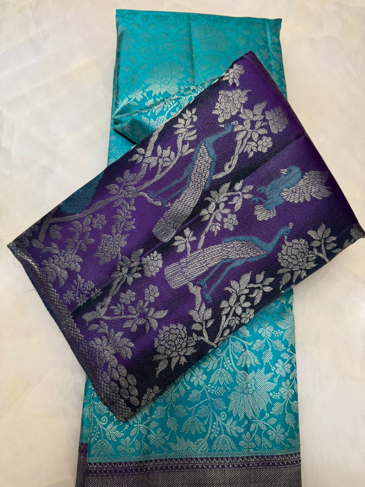 Pure zari handloom Kanjeevaram silk mark certified saree