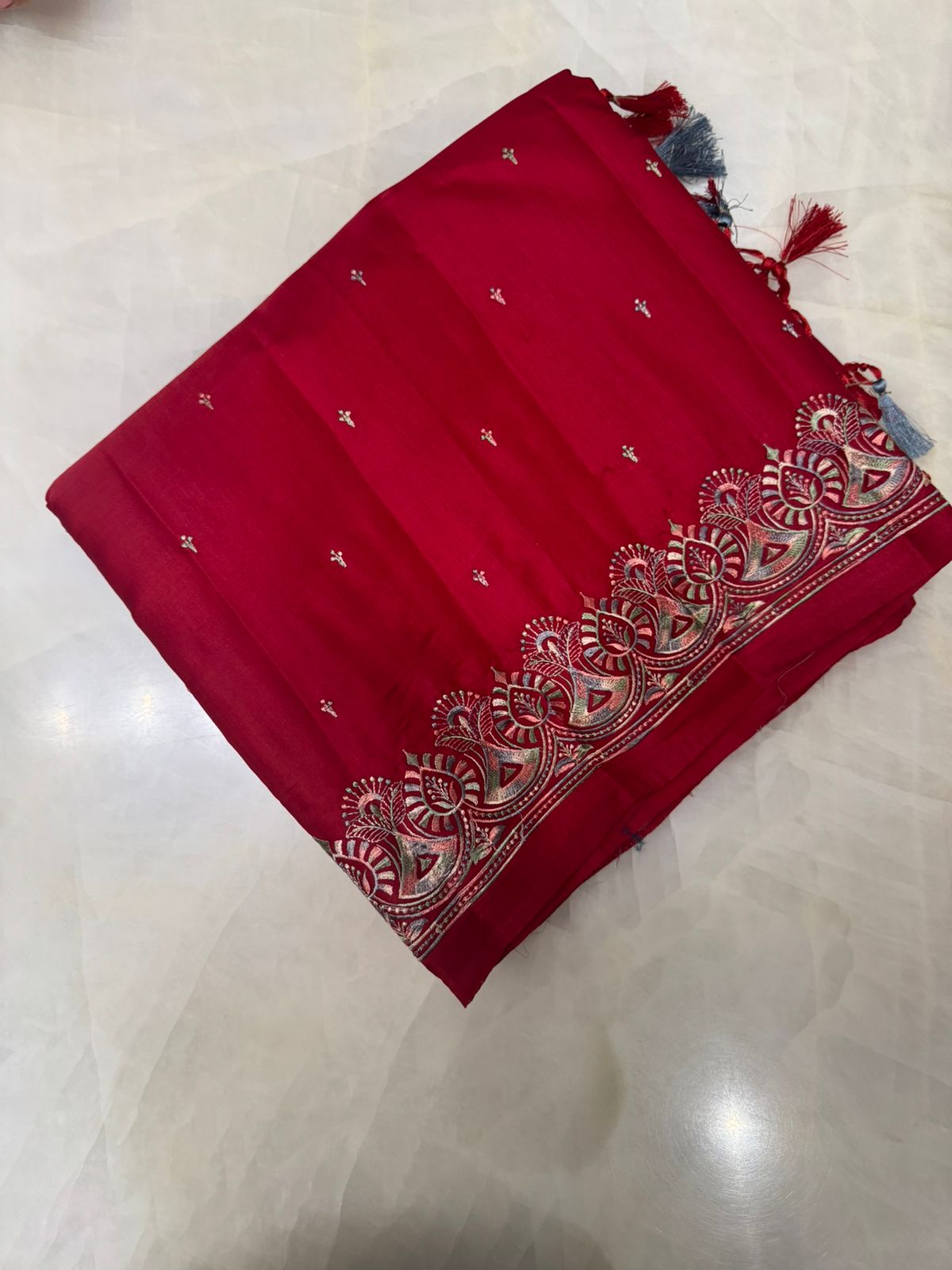Premium butter silk saree