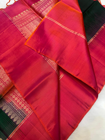 Pure Kanjeevaram soft silk saree - Silk mark certified
