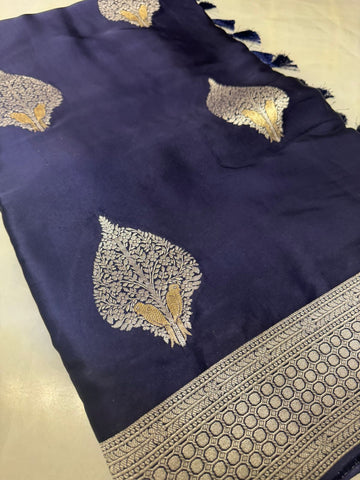 Premium crepe satin silk saree