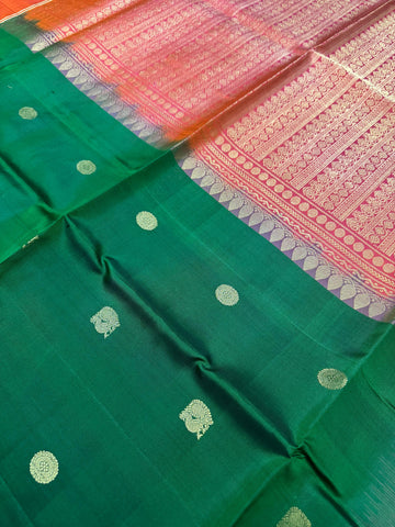 Pure Kanjeevaram soft silk saree - Silk mark certified