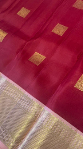Half mix Kanjeevaram silk saree