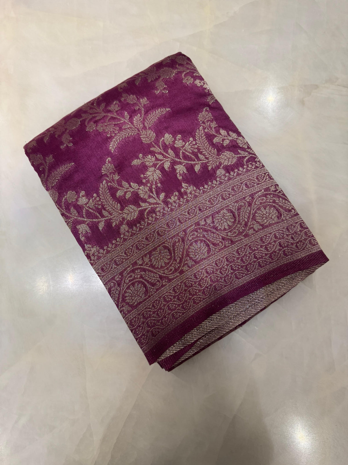 Premium semi soft georgette (wine)