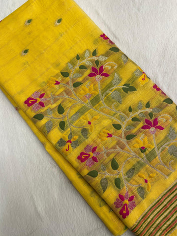 Premium Soft Organza Saree