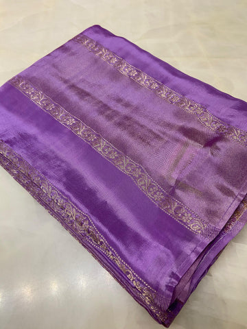 Pure Chinnon Saree