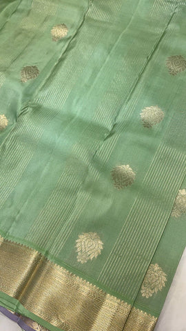 Half mix Kanjeevaram silk saree