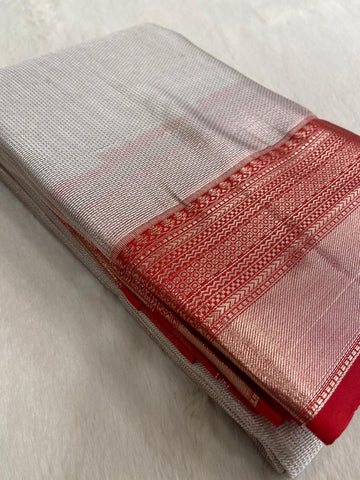 New Concept Jute Finish Premium Semi Kanchipuram Silk