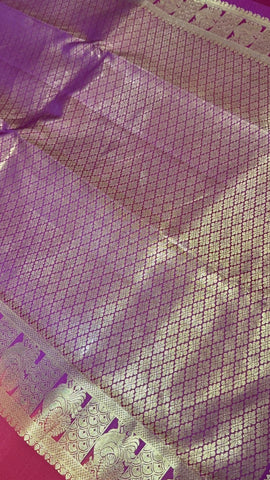 Pure Kanjeevaram silk mark certified saree