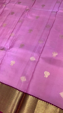 Pure Kanjeevaram silk mark certified saree