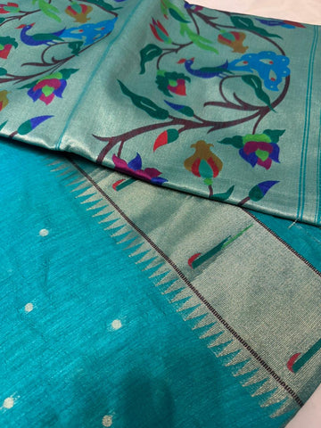 Premium Bagban Paithani saree