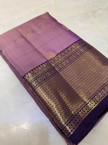 Pure handloom Kanjeevaram silk mark certified saree