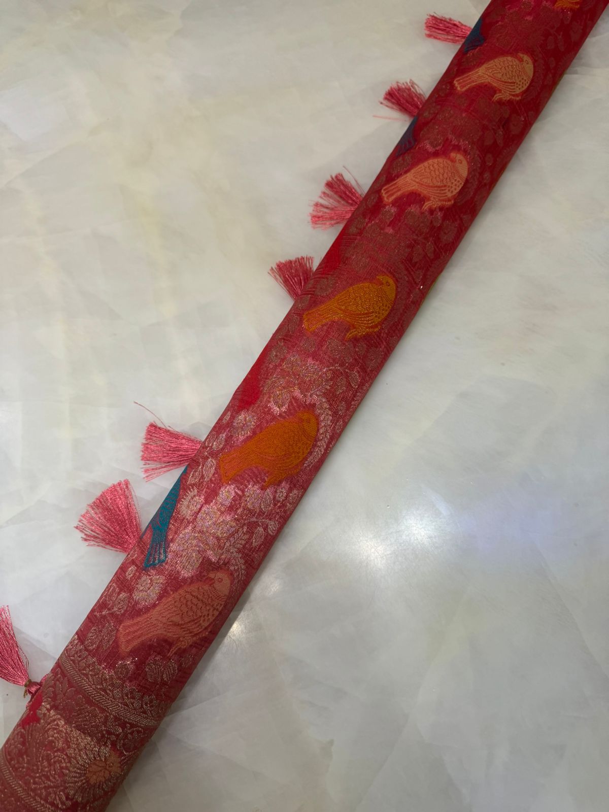 Premium kora organza saree