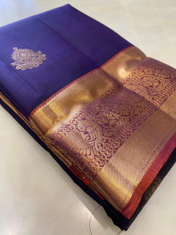 Half mix Kanjeevaram silk saree