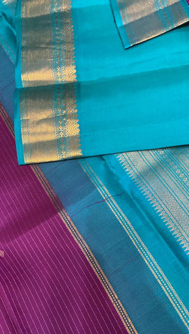 Pure Zari handloom Kanjeevaram silk mark certified saree