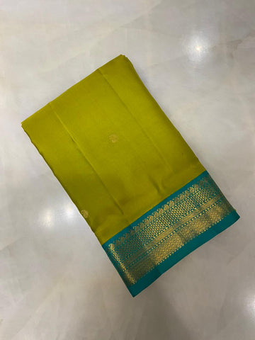 Pure Zari handloom Kanjeevaram silk mark certified saree