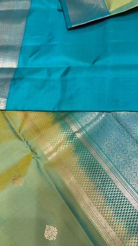 Pure Kanjeevaram silk mark certified saree